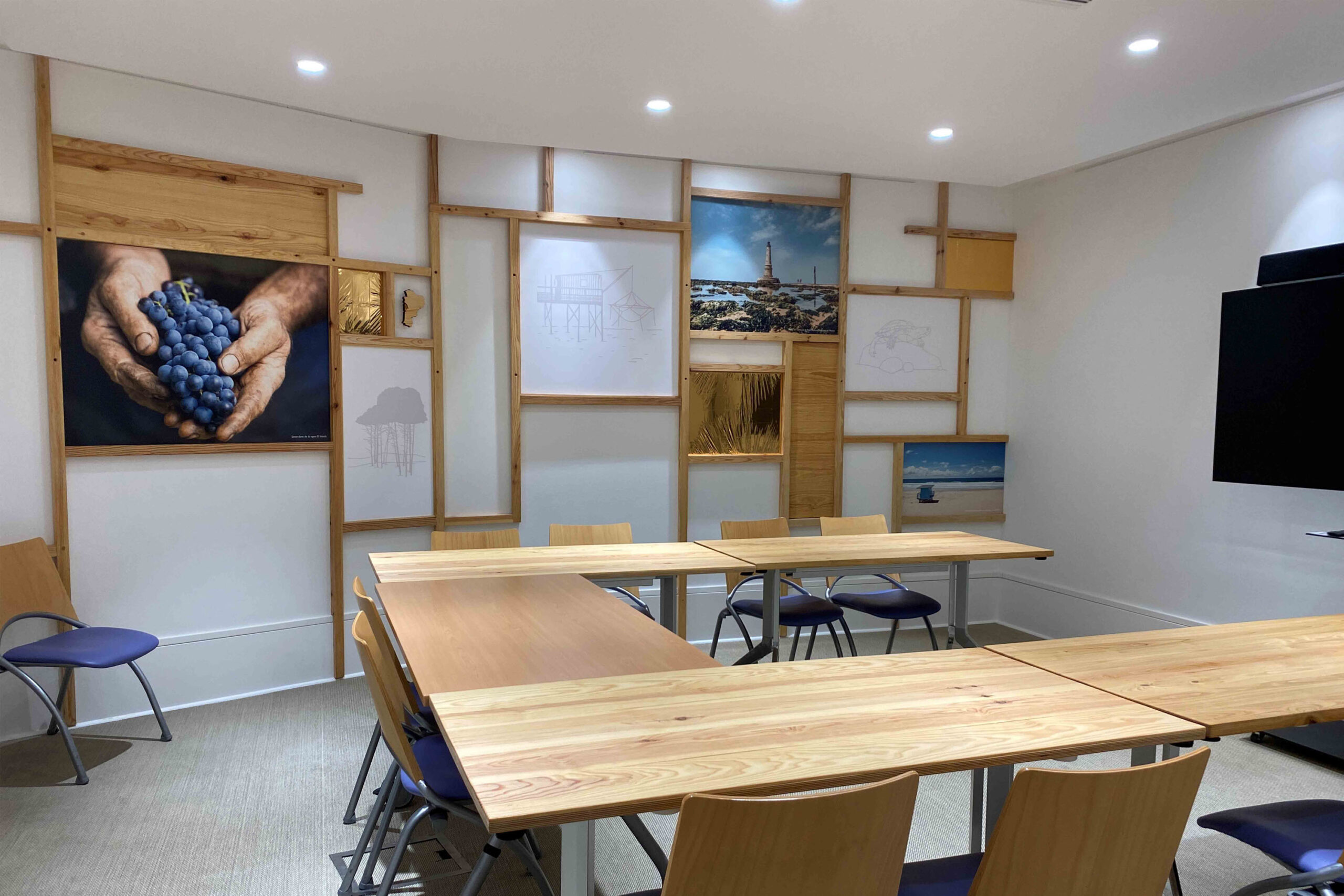 Aménagement extérieur bureaux Architecture intérieure Ergonomie